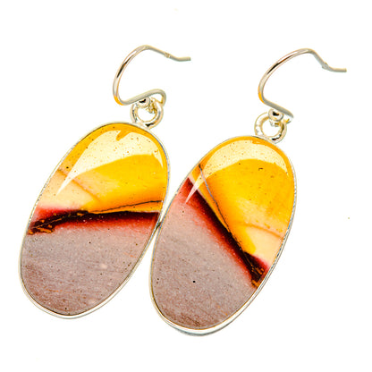 Mookaite Earrings handcrafted by Ana Silver Co - EARR417937