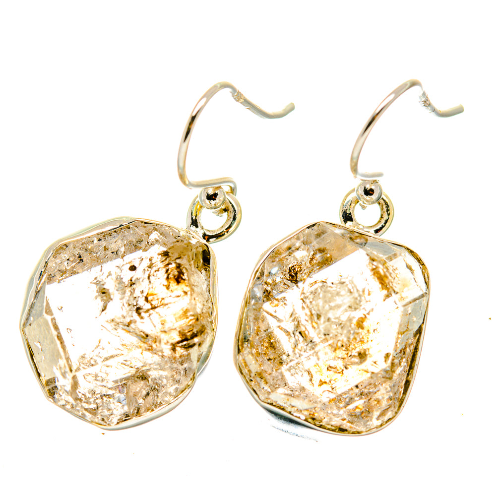Herkimer Diamond Earrings handcrafted by Ana Silver Co - EARR417938