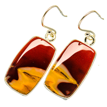 Mookaite Earrings handcrafted by Ana Silver Co - EARR417961
