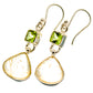 Rutilated Quartz Earrings handcrafted by Ana Silver Co - EARR417963