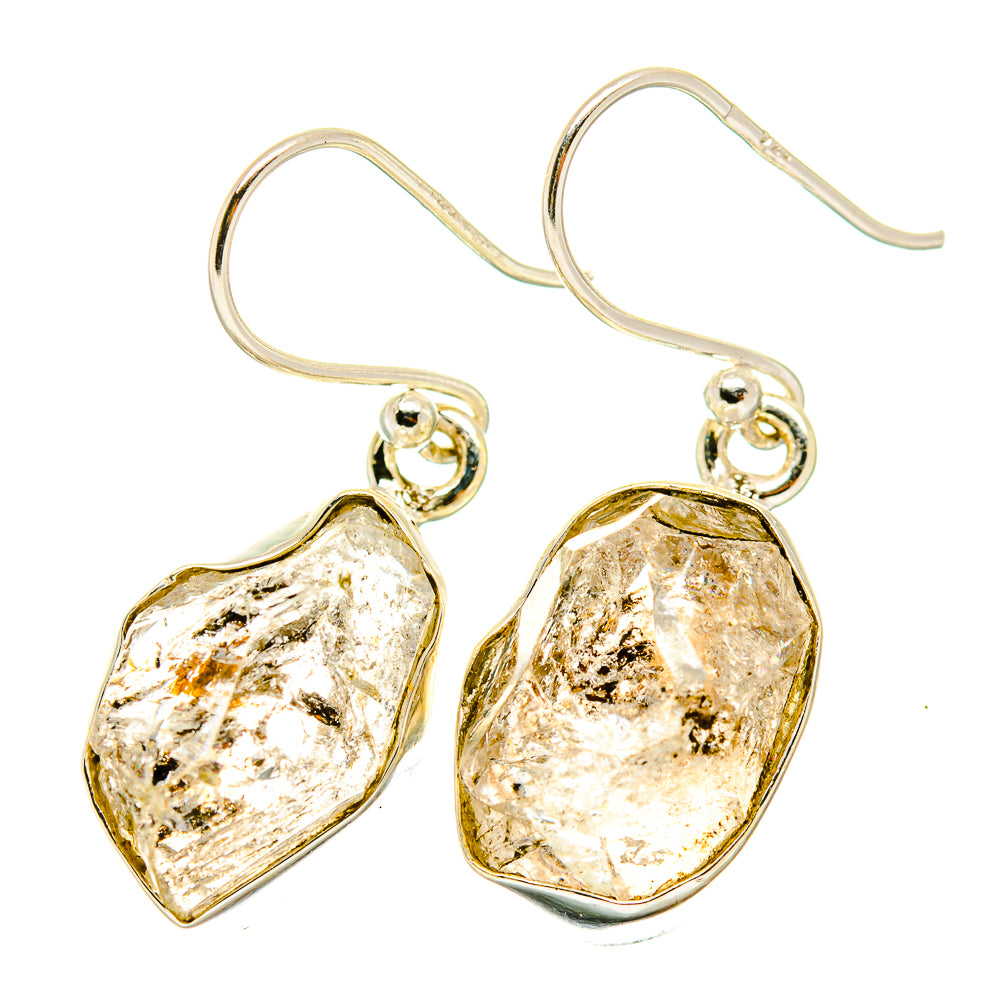 Herkimer Diamond Earrings handcrafted by Ana Silver Co - EARR417965