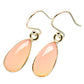 Pink Opal Earrings handcrafted by Ana Silver Co - EARR417989