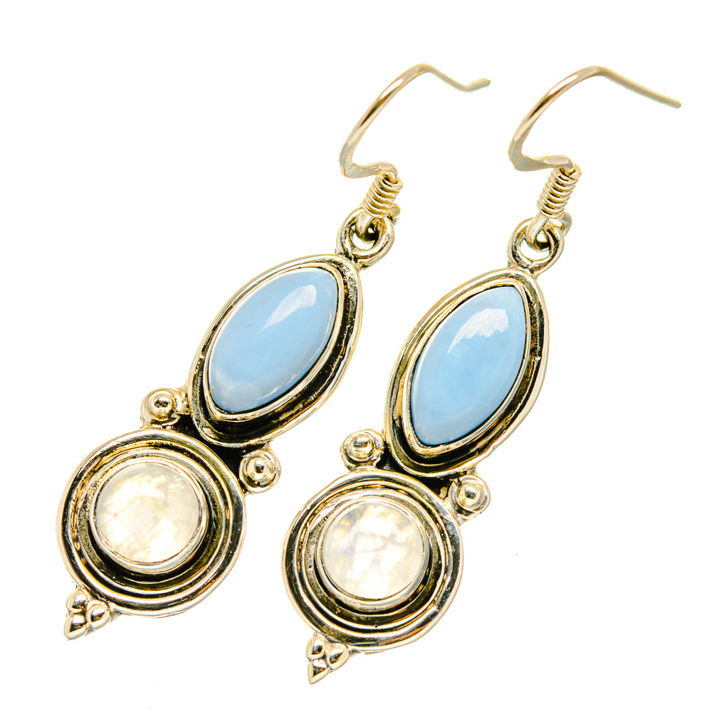 Owyhee Opal Earrings handcrafted by Ana Silver Co - EARR418032