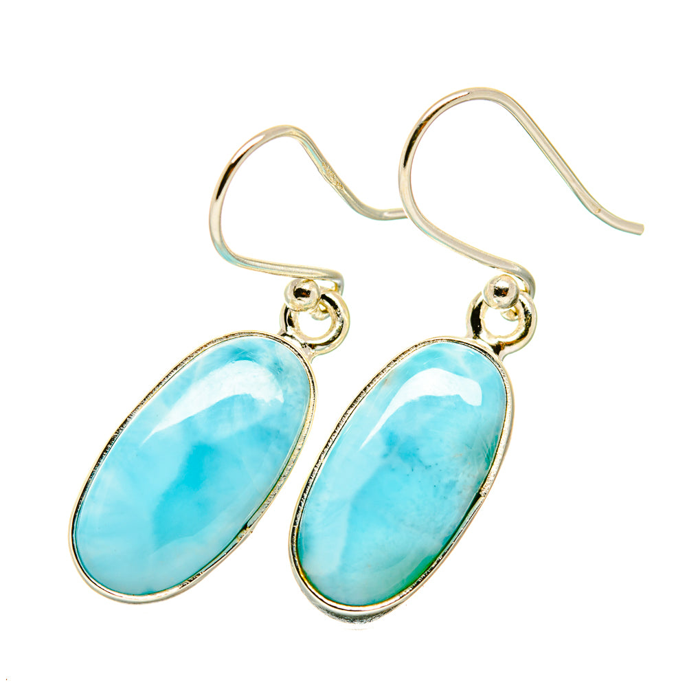 Larimar Earrings handcrafted by Ana Silver Co - EARR418044