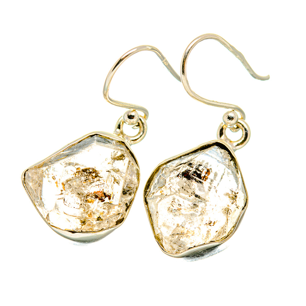 Herkimer Diamond Earrings handcrafted by Ana Silver Co - EARR418080
