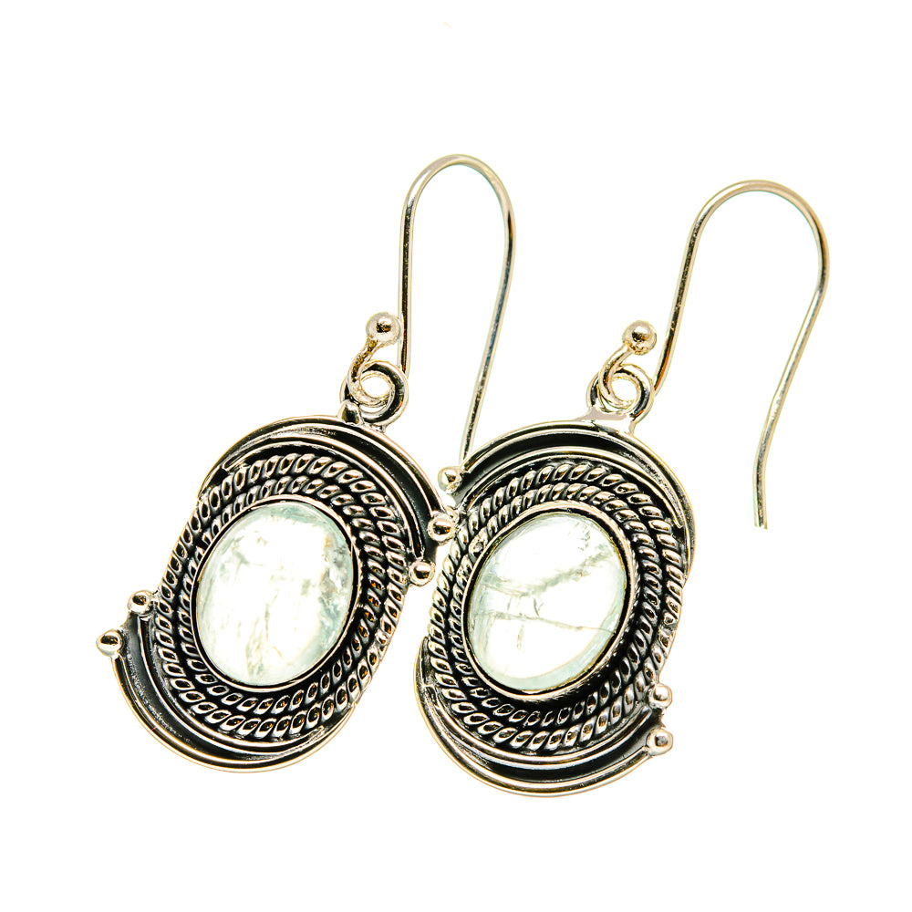 Aquamarine Earrings handcrafted by Ana Silver Co - EARR418085