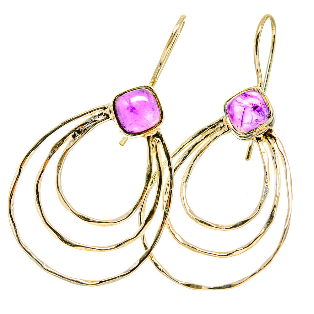 Amethyst Earrings handcrafted by Ana Silver Co - EARR418127