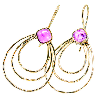 Amethyst Earrings handcrafted by Ana Silver Co - EARR418127