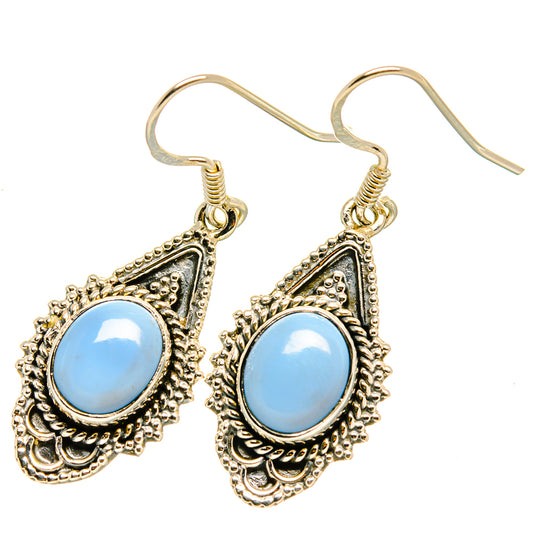 Owyhee Opal Earrings handcrafted by Ana Silver Co - EARR418162