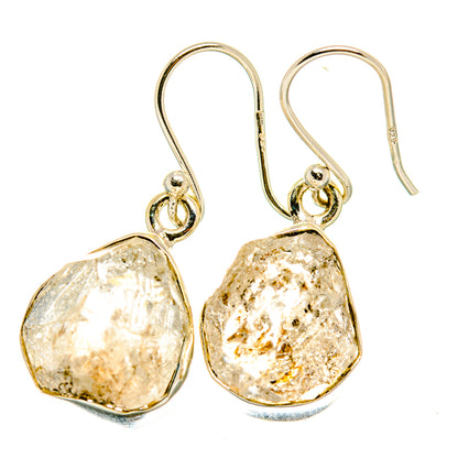 Herkimer Diamond Earrings handcrafted by Ana Silver Co - EARR418164