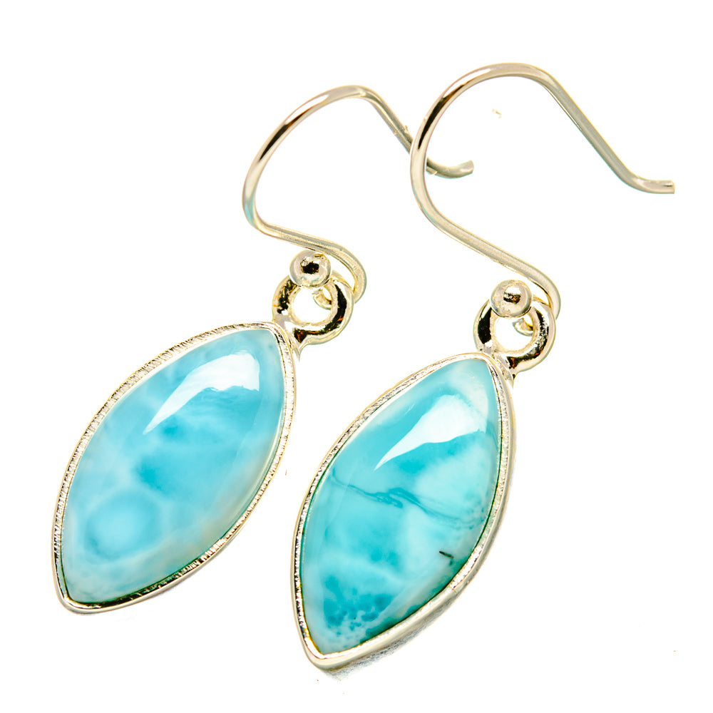 Larimar Earrings handcrafted by Ana Silver Co - EARR418167