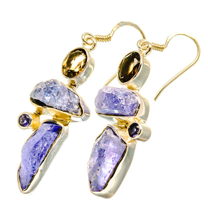 Tanzanite Earrings handcrafted by Ana Silver Co - EARR418168
