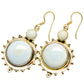 Owyhee Opal Earrings handcrafted by Ana Silver Co - EARR418196