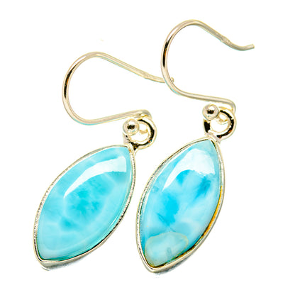 Larimar Earrings handcrafted by Ana Silver Co - EARR418218