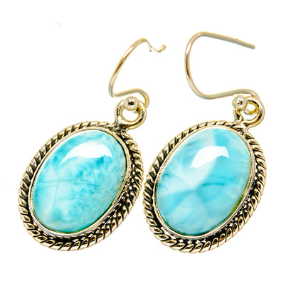 Larimar Earrings handcrafted by Ana Silver Co - EARR418228