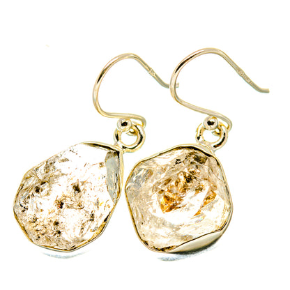 Herkimer Diamond Earrings handcrafted by Ana Silver Co - EARR418232