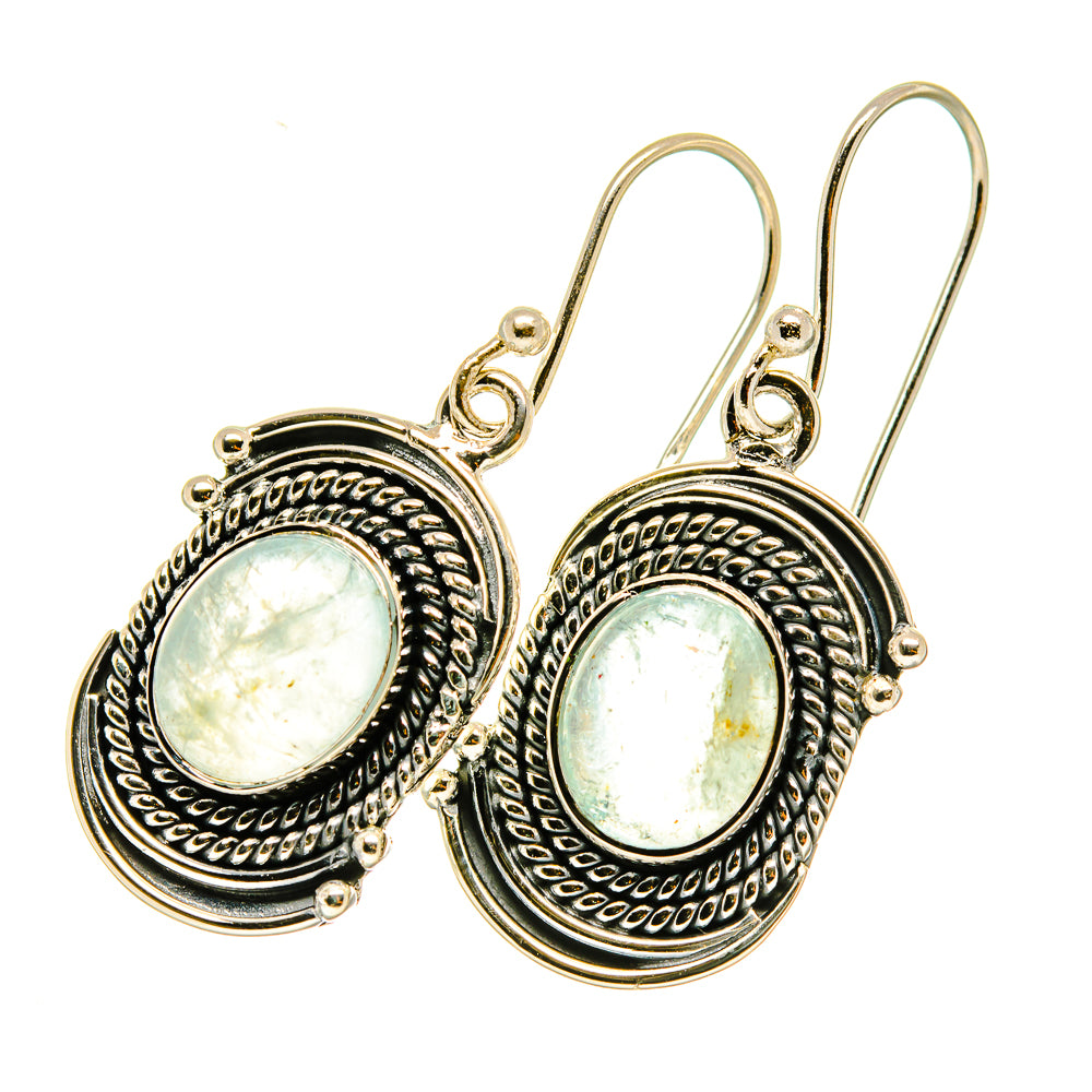Aquamarine Earrings handcrafted by Ana Silver Co - EARR418243