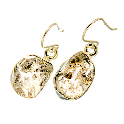 Herkimer Diamond Earrings handcrafted by Ana Silver Co - EARR418246