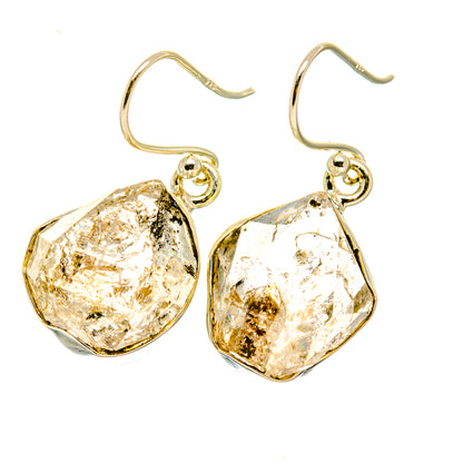 Herkimer Diamond Earrings handcrafted by Ana Silver Co - EARR418255