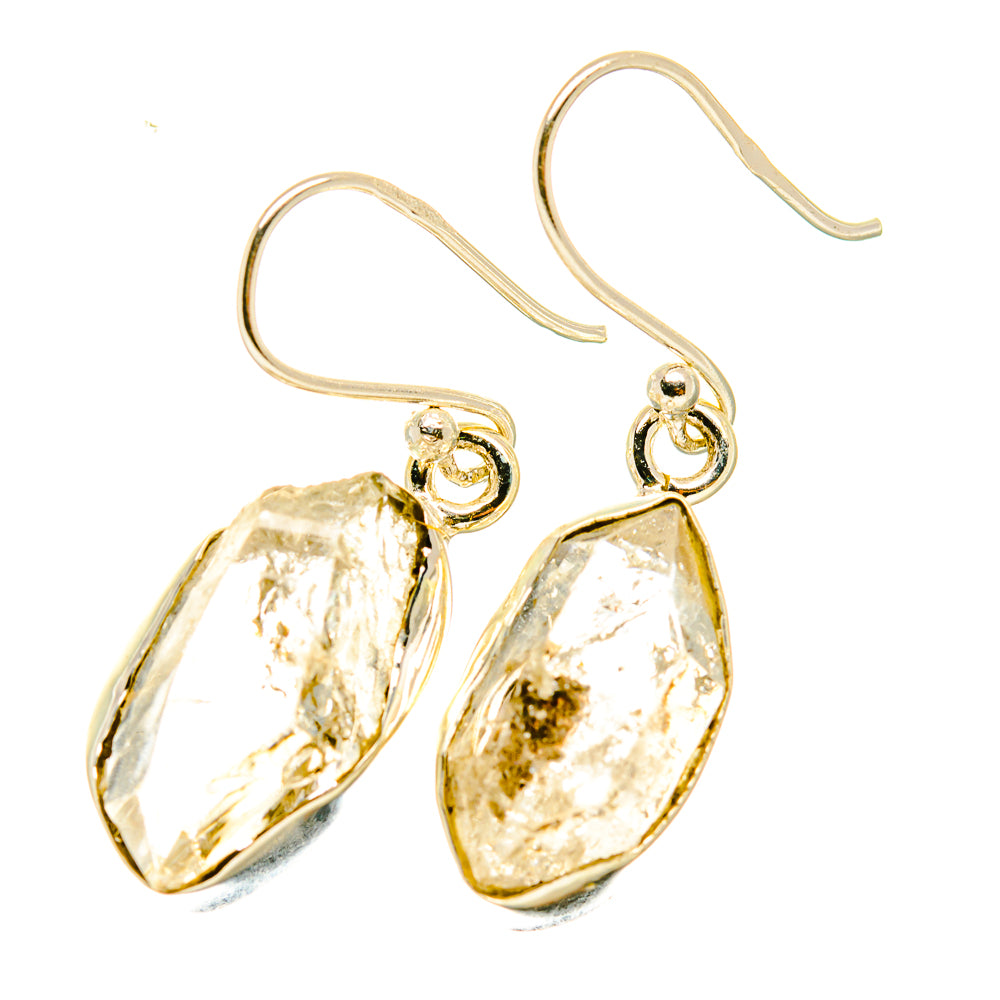 Herkimer Diamond Earrings handcrafted by Ana Silver Co - EARR418267