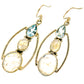 Rainbow Moonstone Earrings handcrafted by Ana Silver Co - EARR418280