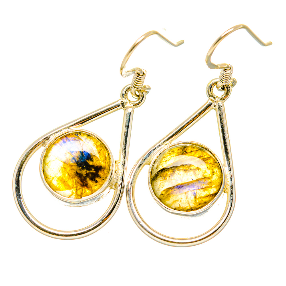 Labradorite Earrings handcrafted by Ana Silver Co - EARR418282