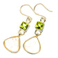 Rutilated Quartz Earrings handcrafted by Ana Silver Co - EARR418304