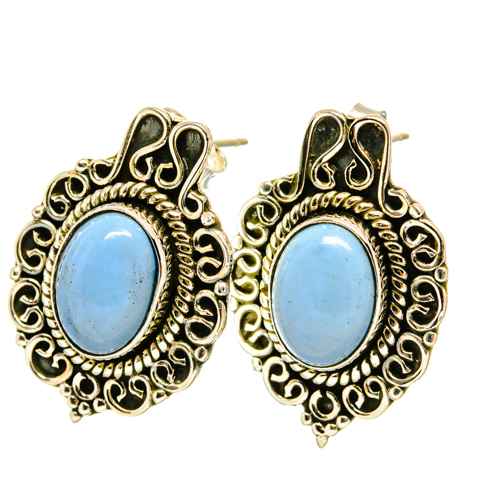 Owyhee Opal Earrings handcrafted by Ana Silver Co - EARR418309