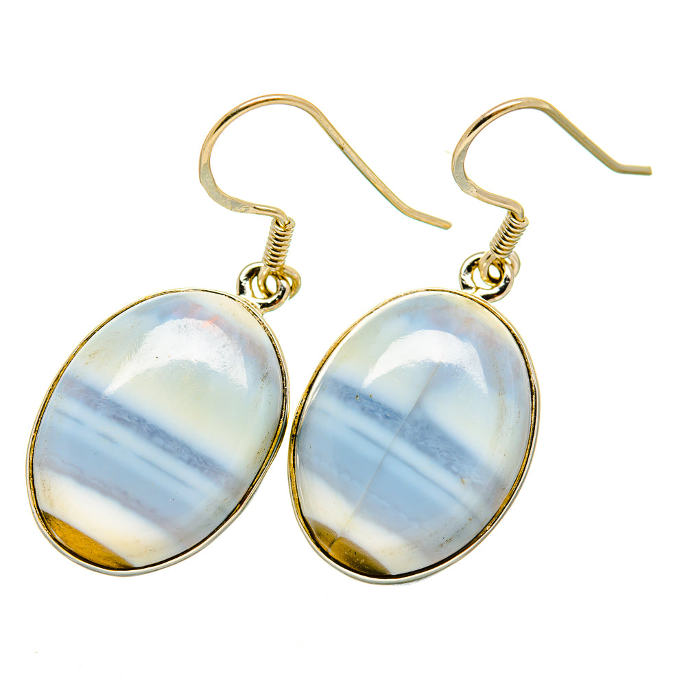 Owyhee Opal Earrings handcrafted by Ana Silver Co - EARR418313