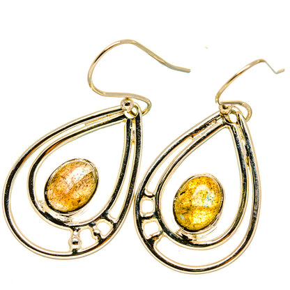 Labradorite Earrings handcrafted by Ana Silver Co - EARR418314
