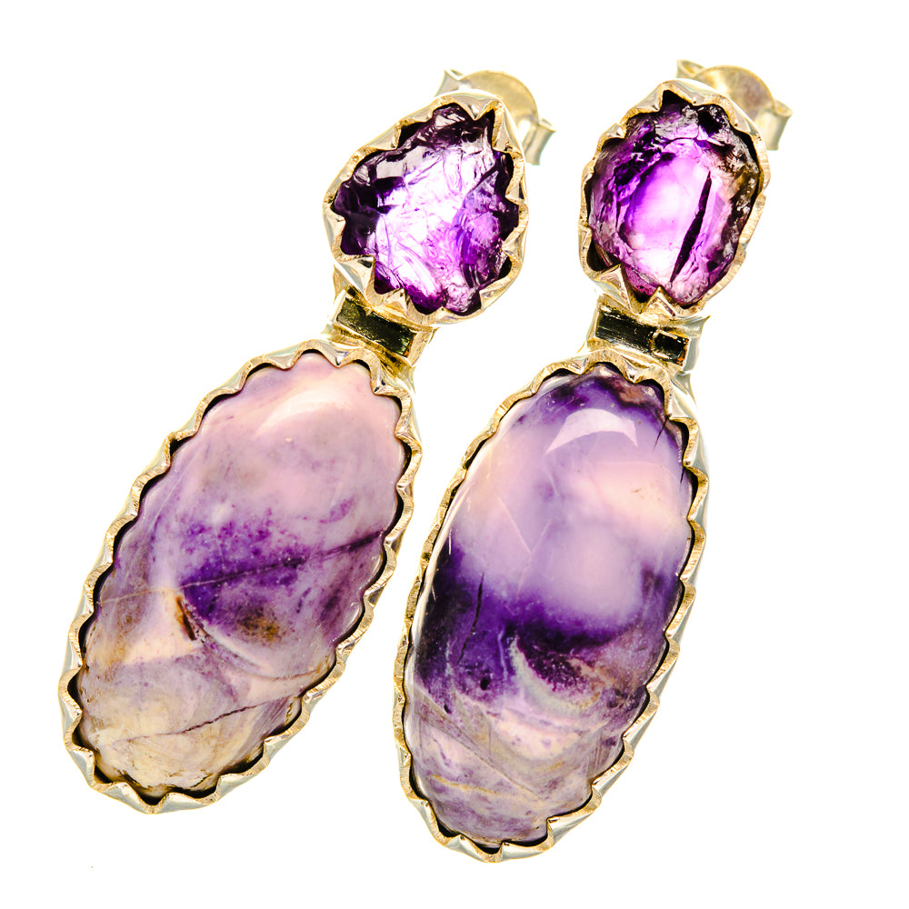 Tiffany Stone Earrings handcrafted by Ana Silver Co - EARR418321