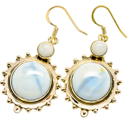 Owyhee Opal Earrings handcrafted by Ana Silver Co - EARR418343