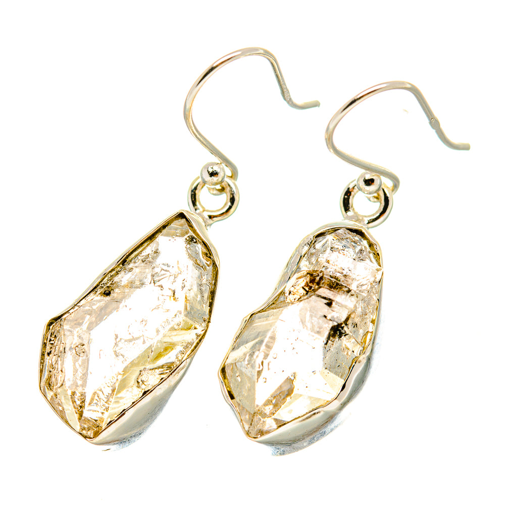 Herkimer Diamond Earrings handcrafted by Ana Silver Co - EARR418361