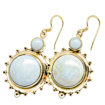 Owyhee Opal Earrings handcrafted by Ana Silver Co - EARR418367