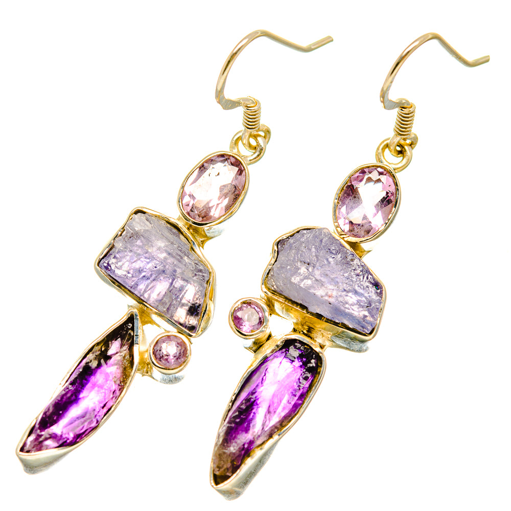 Tanzanite Earrings handcrafted by Ana Silver Co - EARR418390