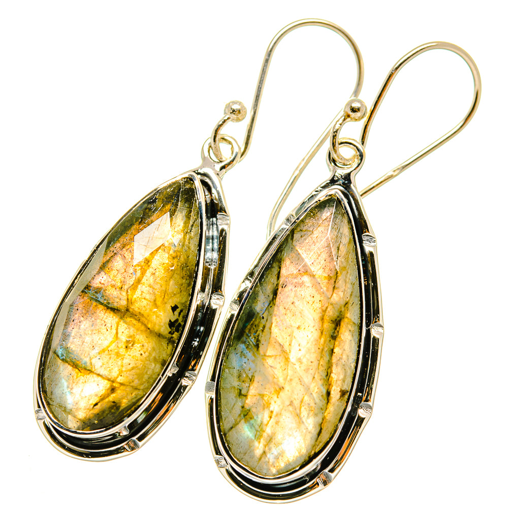 Labradorite Earrings handcrafted by Ana Silver Co - EARR418394