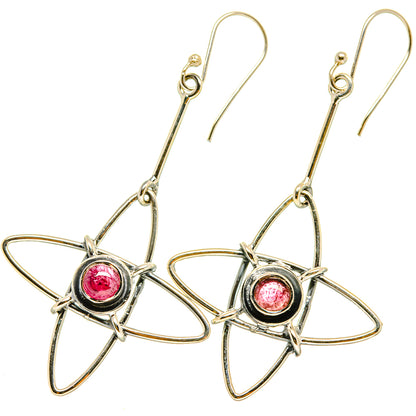 Pink Tourmaline Earrings handcrafted by Ana Silver Co - EARR418405