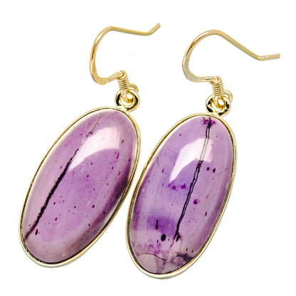 Phosphosiderite Earrings handcrafted by Ana Silver Co - EARR418411