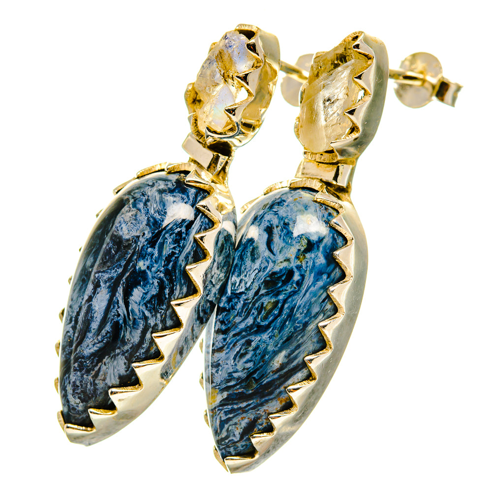 Pietersite Earrings handcrafted by Ana Silver Co - EARR418415