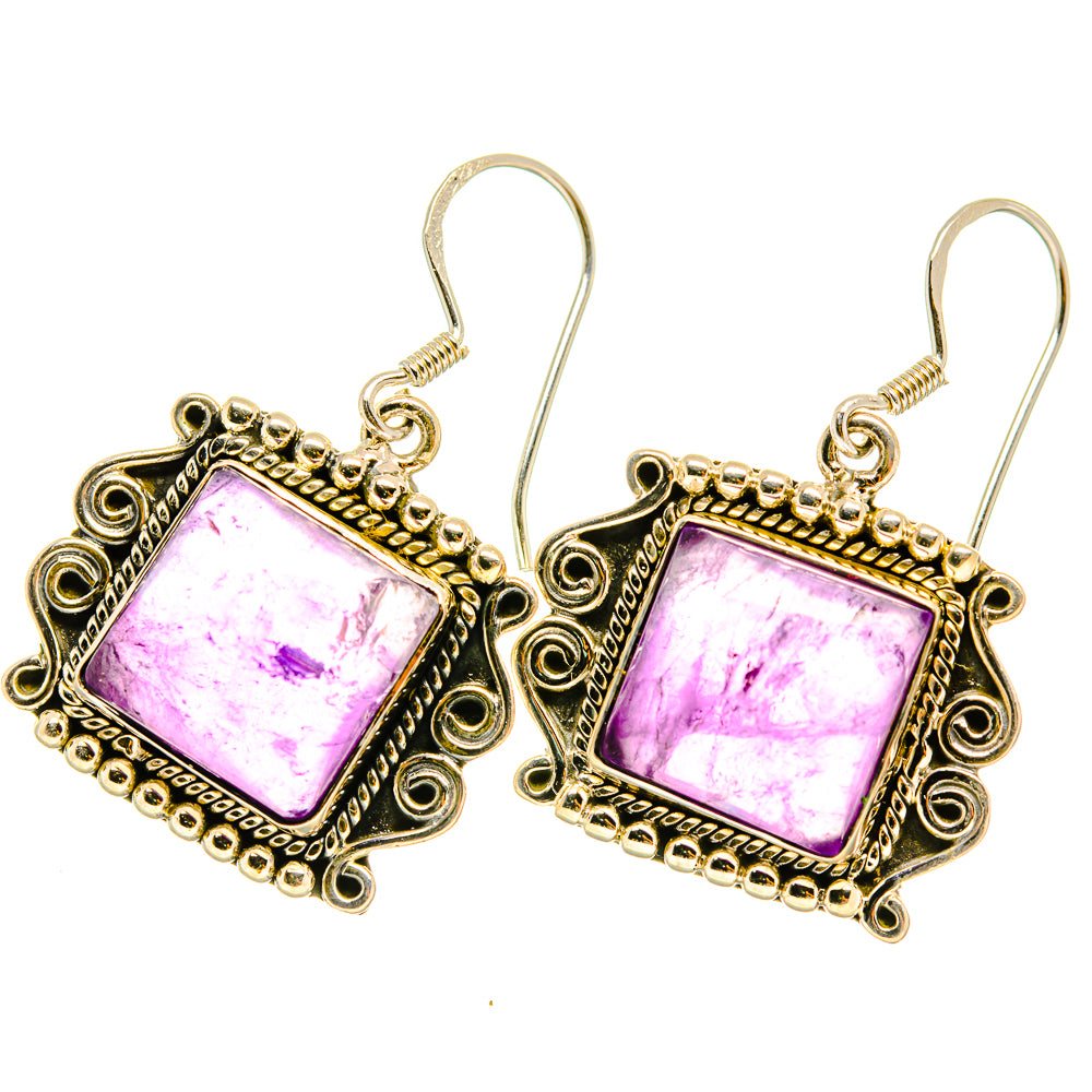 Amethyst Earrings handcrafted by Ana Silver Co - EARR418428