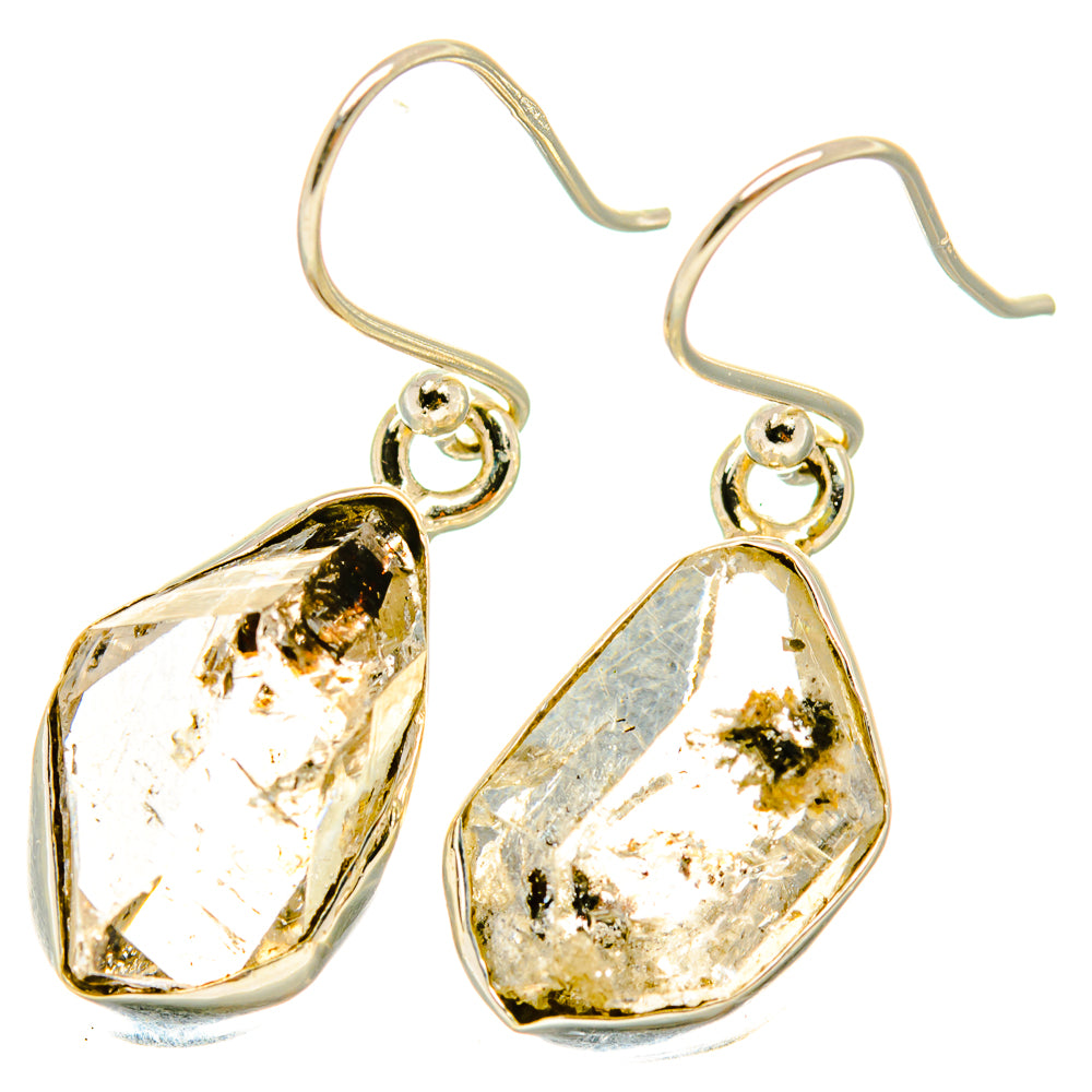 Herkimer Diamond Earrings handcrafted by Ana Silver Co - EARR418429