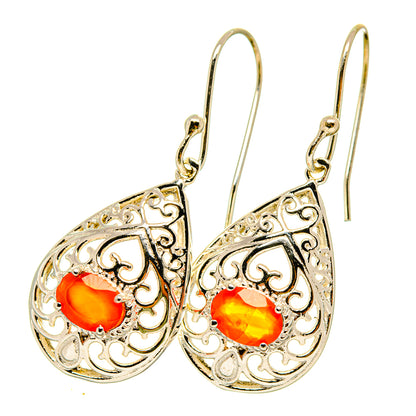 Carnelian Earrings handcrafted by Ana Silver Co - EARR418448