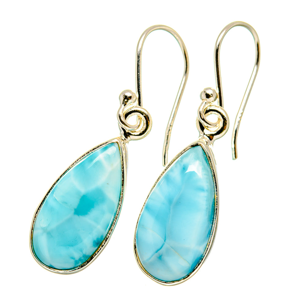 Larimar Earrings handcrafted by Ana Silver Co - EARR418450