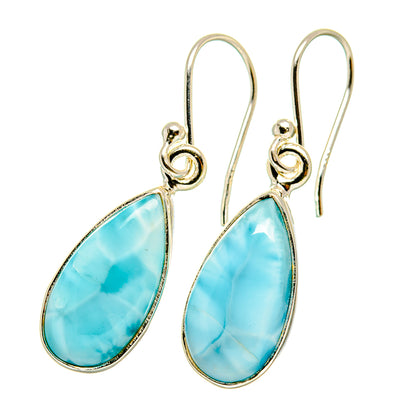 Larimar Earrings handcrafted by Ana Silver Co - EARR418450