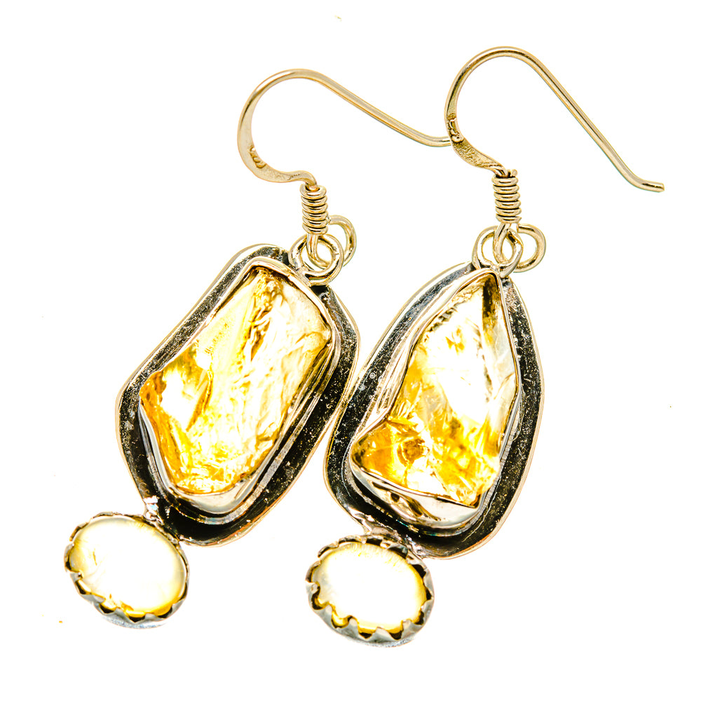 Citrine Earrings handcrafted by Ana Silver Co - EARR418459