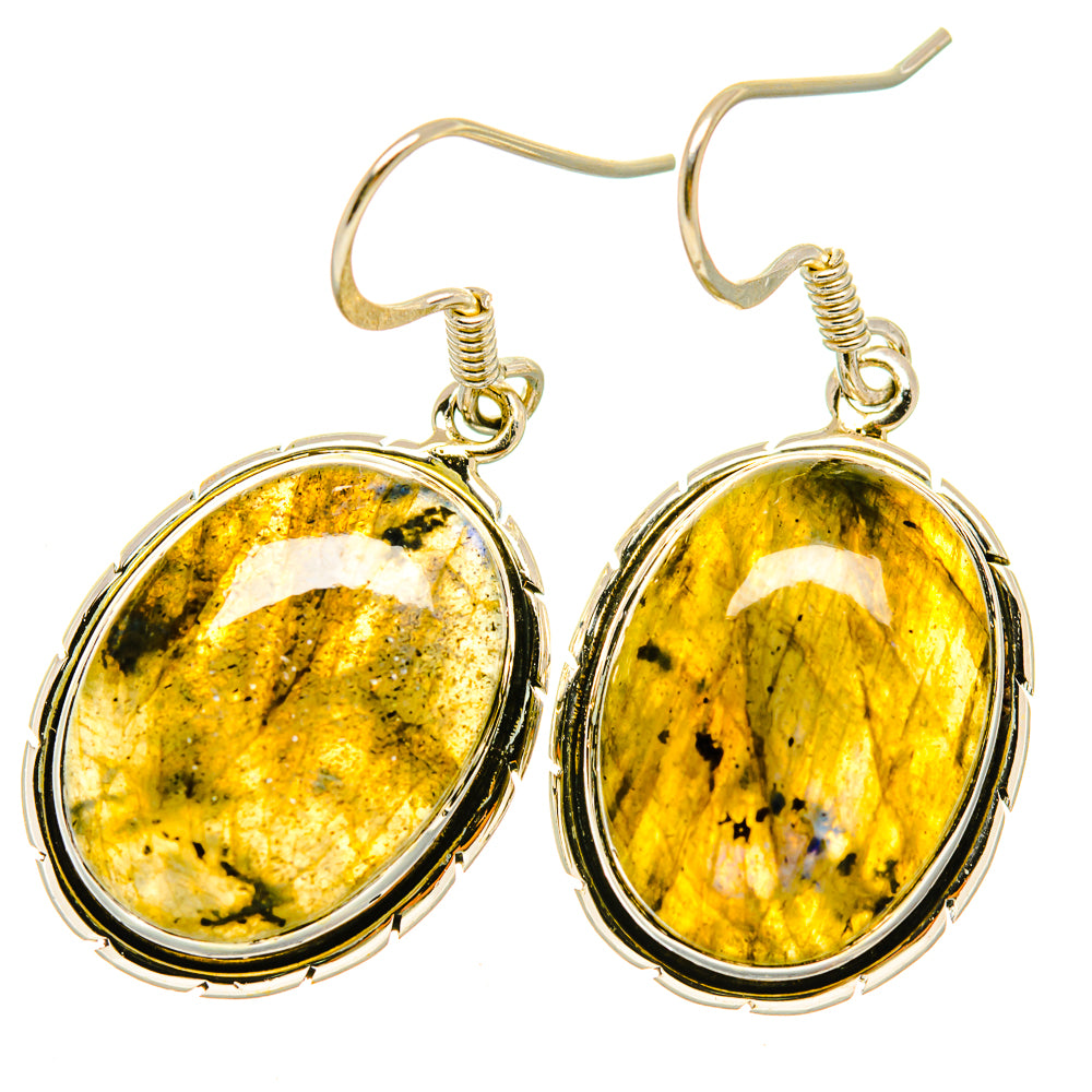 Labradorite Earrings handcrafted by Ana Silver Co - EARR418464