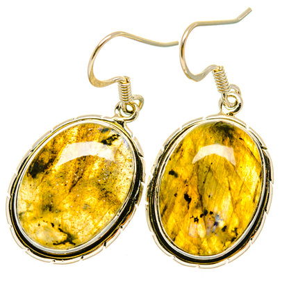 Labradorite Earrings handcrafted by Ana Silver Co - EARR418464