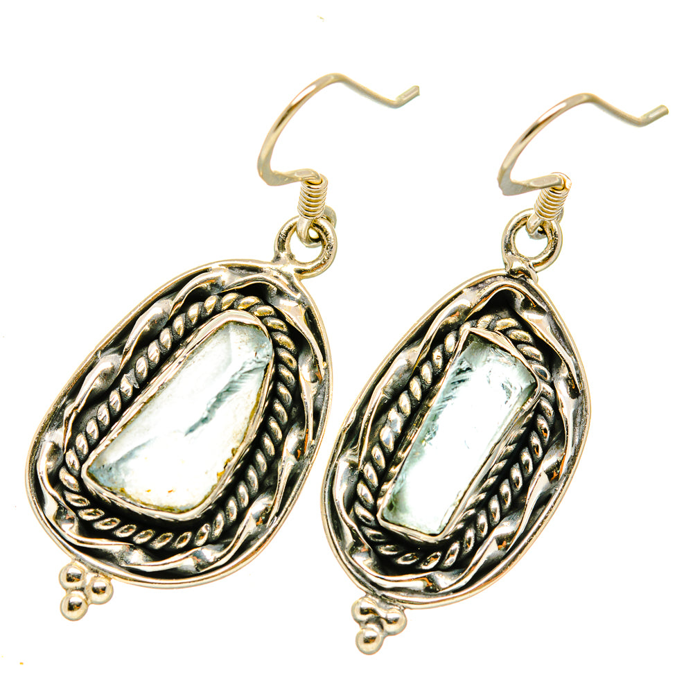 Aquamarine Earrings handcrafted by Ana Silver Co - EARR418470