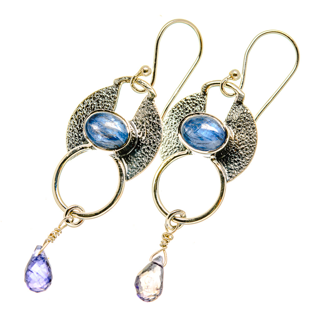 Kyanite Earrings handcrafted by Ana Silver Co - EARR418485