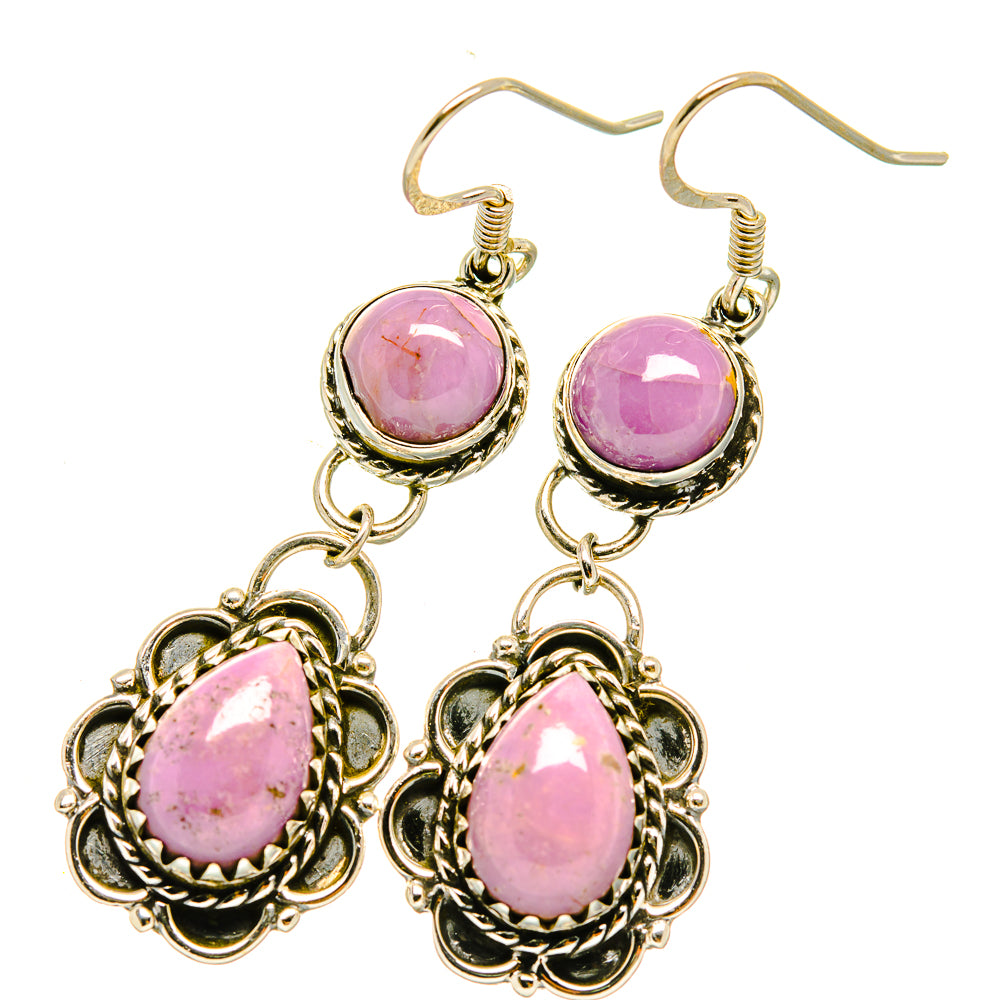 Phosphosiderite Earrings handcrafted by Ana Silver Co - EARR418492